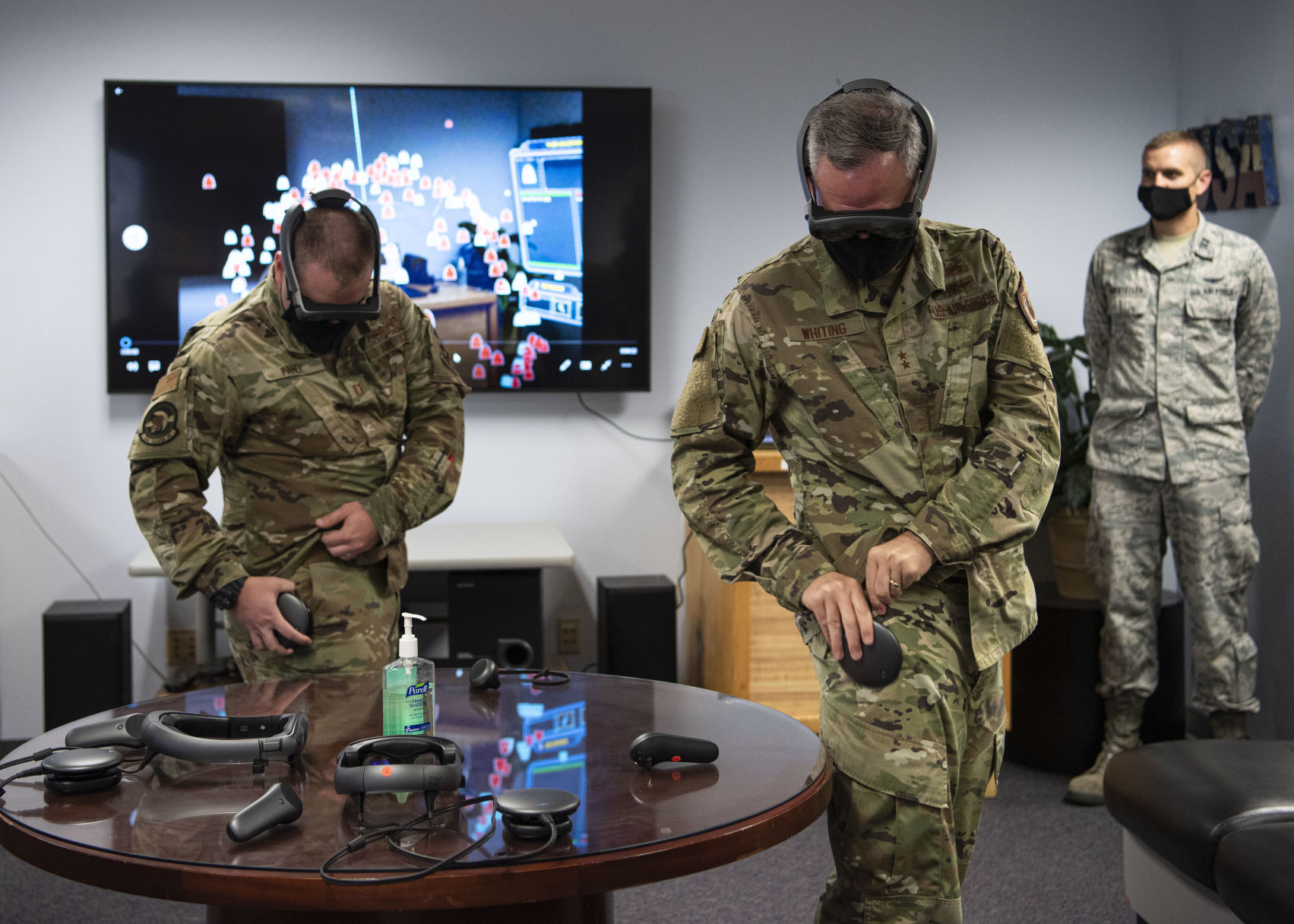 Virtual training equipment